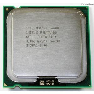 Procesor Intel Pentium E6600, 3.06 Ghz, 2Mb Cache, 1066 MHz FSB