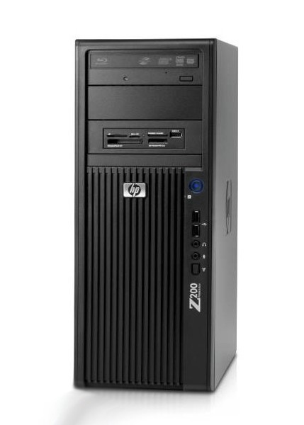 PC HP Z200, Intel Core i7-860, 2.80Ghz, 4Gb DDR3, 500Gb HDD, DVD-ROM, Placa Video 1GB ATI HD5450