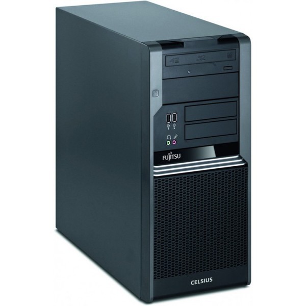 Fujitsu CELSIUS W380, Intel Core i5-650 3.2Ghz, 4Gb DDR3, 250Gb SATA, DVD-ROM