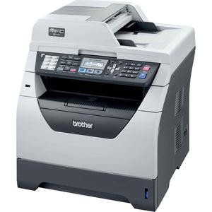 Imprimanta Multifunctionala Brother MFC-8380DN, 30 PPM, 1200 x 1200 DPI , Duplex, Retea, A4, Monocrom, Cartus si Unitate Drum Noi