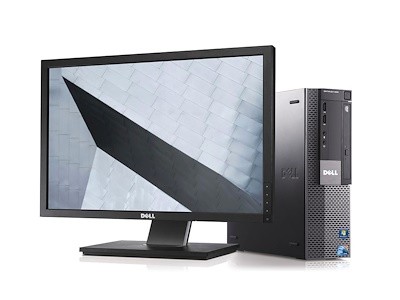 Pachet PC+LCD Dell Optiplex 980 SFF, Intel Core i3-530, 2.93GHz, 4Gb DDR3, 250GB, DVD-RW