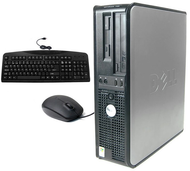PC Dell Optiplex 755 SFF, Intel Core 2 Duo E7500 2.93GHz, 2Gb DDR2, 160Gb SATA , DVD-RW