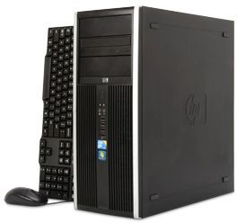 Unitate Second Hand HP Elite 8000 Tower, Intel Core 2 Quad Q8200, 2.33Ghz, 4Gb DDR3, 250Gb SATA, DVD-ROM