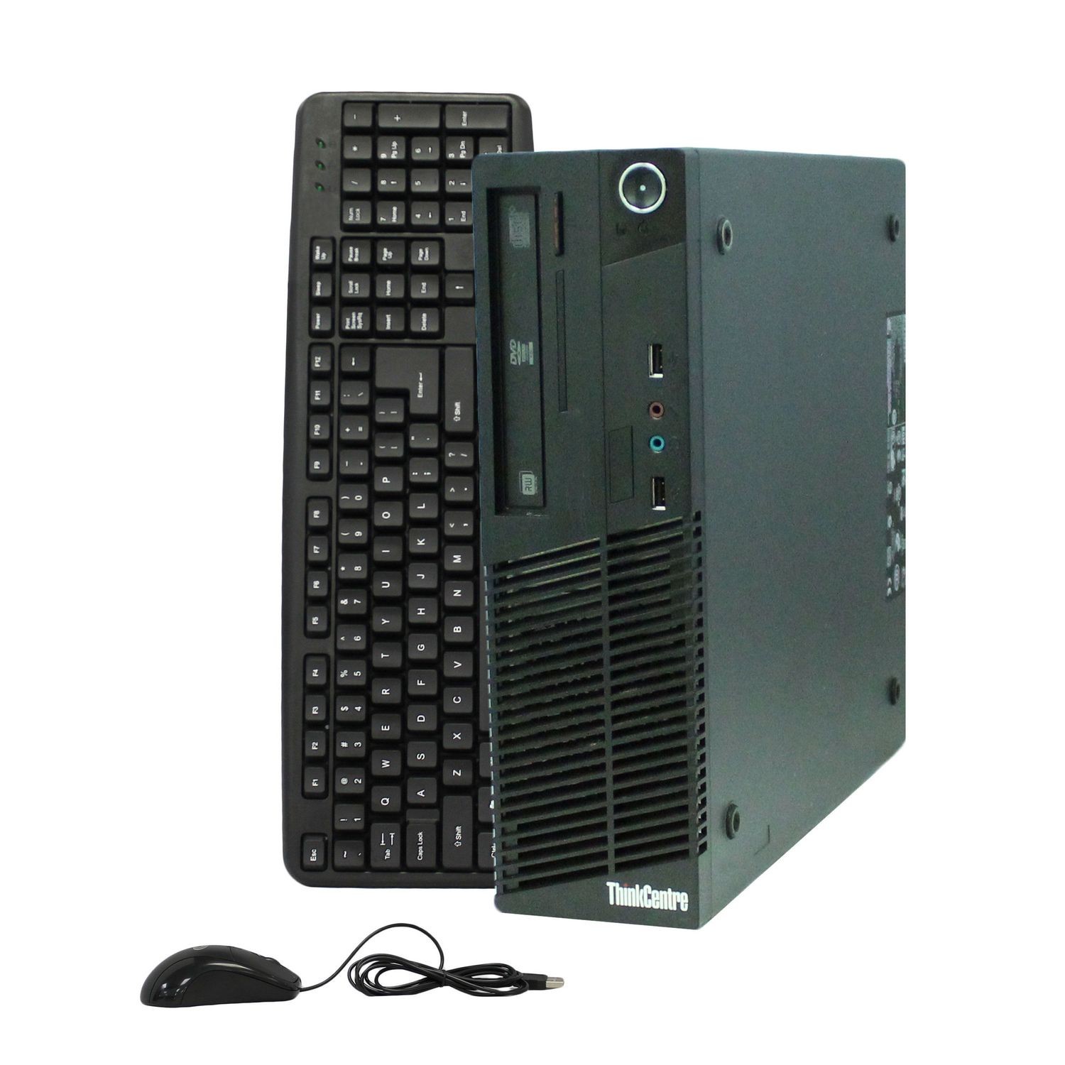 Calculator Lenovo M70 desktop, Intel Core 2 Quad Q6600 2.40GHz, 2Gb DDR3, 160GB SATA, DVD
