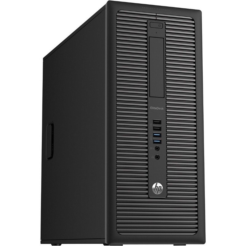 Calculator second hand HP EliteDesk 800 G1 I5-4570 3.20GHz 8GB DDR3 HD 128GB SSD, DVD Tower, PLACA VIDEO GT630 2GB