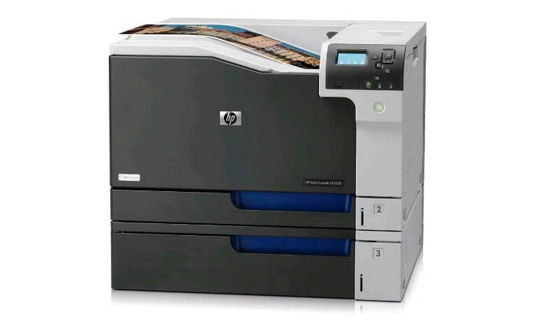 Imprimante Second Hand A3 Color HP LaserJet CP5525DN, Duplex, Retea