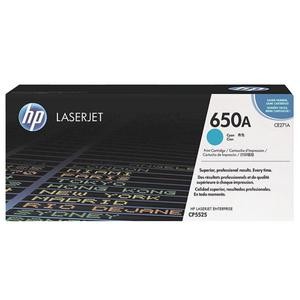 Cartus toner HP 650a Cyan, CE271A 15000 pagini, Original