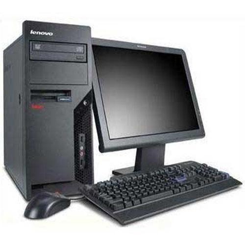 Pachet PC+LCD IBM ThinkCentre M58E TW, Intel Core 2 Duo E7500 2.93Ghz, 2Gb DDR3, 160Gb HDD, DVD-RW
