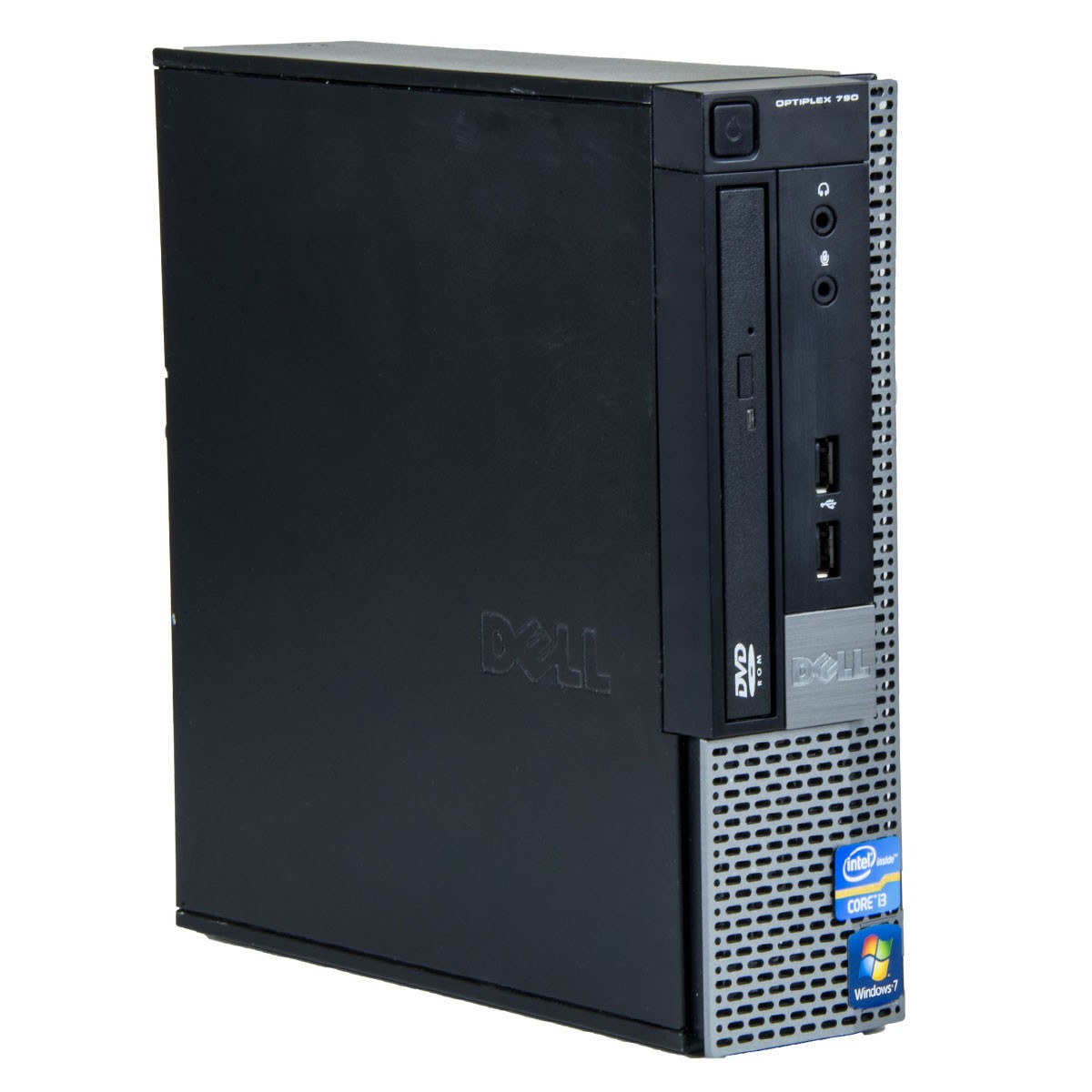 Calculator second hand Dell Optiplex 790 USDT Core i3-2100 3.10GHz, 4GB DDR3, 160Gb HDD, DVD-ROM