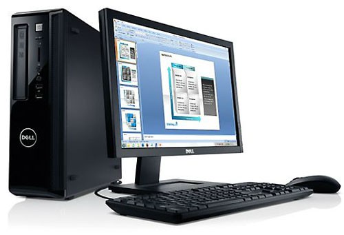 Pachet PC+LCD Dell Vostro 260s I5-2500,3.7Mhz, 8Gb DDR3, 500GB
