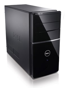 Calculator DELL Vostro 230 minitower, Intel Core 2 Quad Q8400 2.66GHz, 4GB DDR2, 250GB SATA, DVD