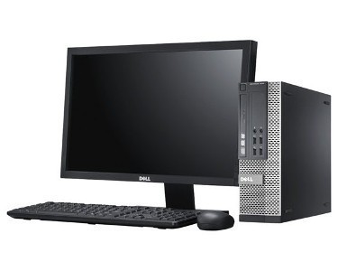 Pachet PC+LCD DELL 3010 desktop, Intel Core i3-3240 3.40GHz, 8GB DDR3, 320GB SATA, DVD