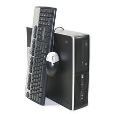 Computer HP Compaq Elite 8000 Desktop, Intel Q6600 Core 2 Quad, 2.40Ghz, 4Gb DDR3, 250Gb, DVD