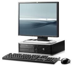 Pachet PC+LCD HP DC7800, Intel Core 2 Duo E8400 3.0Ghz, 2Gb DDR2, 160Gb SATA, DVD-RW, Desktop