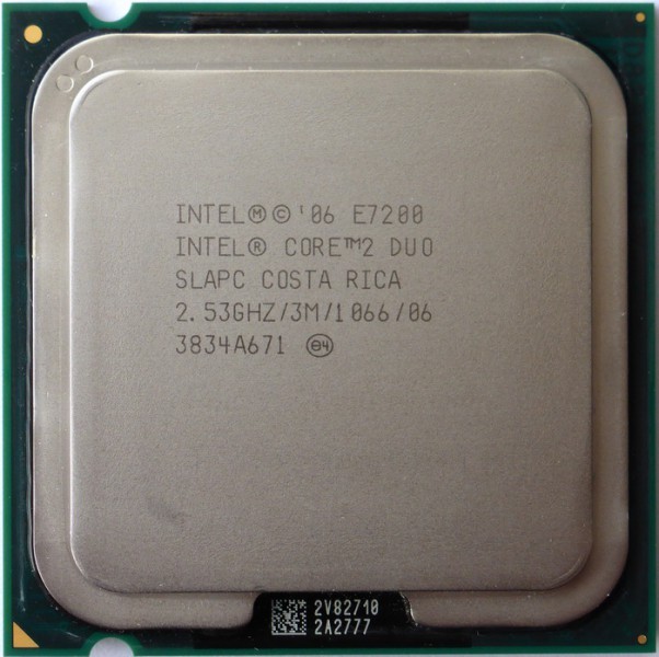 Procesor Intel Core 2 Duo E7200, 3M Cache, 2.53 GHz, 1066 MHz FSB