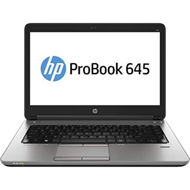 Laptop Refurbished HP ProBook 645 G1, AMD Quad-Core A10-5750M 2.5GHz , 8GB DDR3, 320GB SATA, 14 Inch + Windows 10 Home