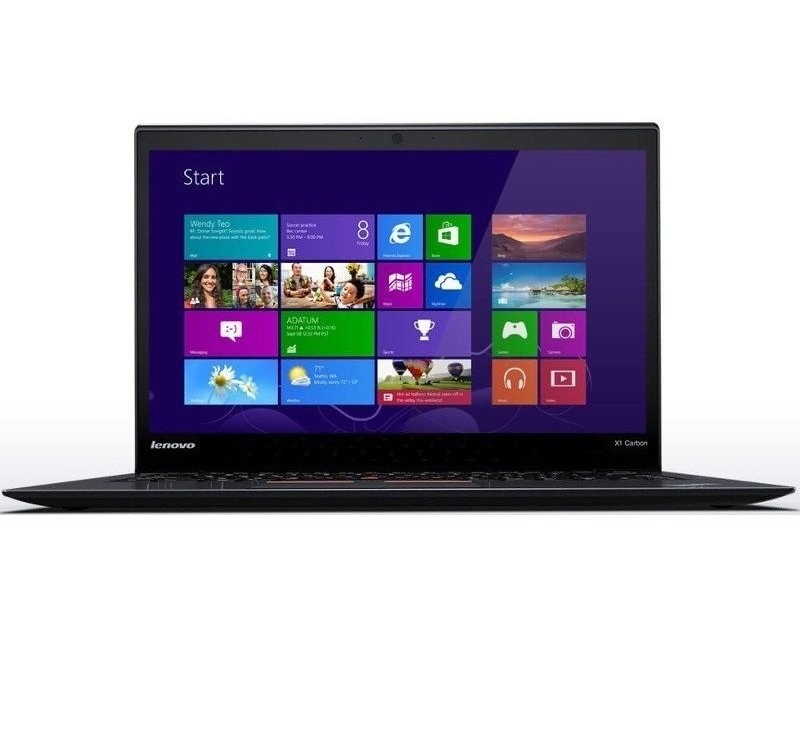 Laptop refurbished Lenovo ThinkPad X1 Carbon i5-4300U 2.50GHz 8GB DDR3 128GB SSD Webcam Touchbar 14 Inch 1600x900 Soft Preinstalat Windows 10 Professional