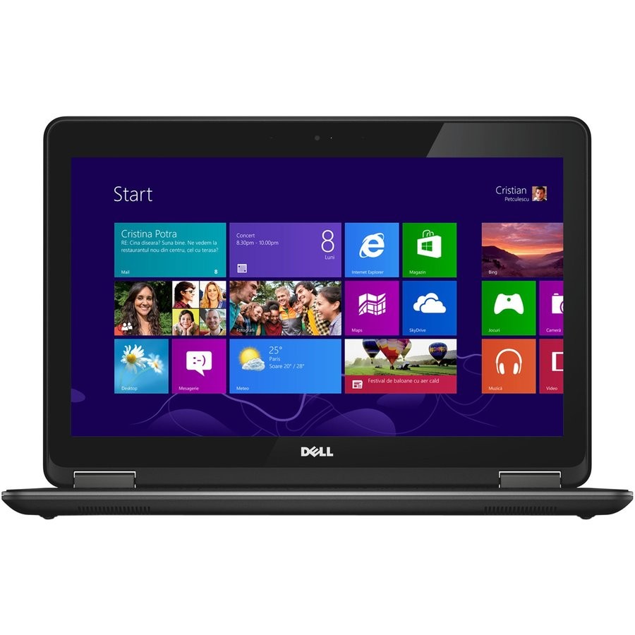 Laptop second hand Dell Latitude E7240 Intel Core i7-4600U 2.10GHz up to 3.30GHz 8GB DDR3 256GB SSD Webcam 12 inch