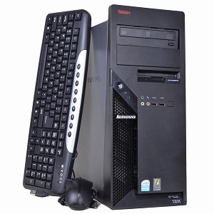 PC SH Lenovo M55 Tower, Intel Pentium E2140 1.60Ghz, 2Gb DDR2, 80GB HDD, DVD-ROM