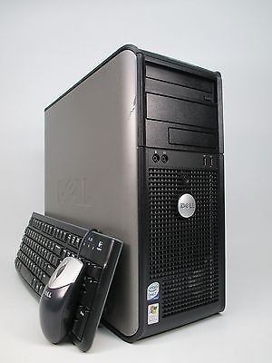 PC Dell Optiplex 380 Desktop,  Core 2 Quad Q9300, 2.50Ghz, 4Gb DDR3, 250Gb HDD, DVD-RW