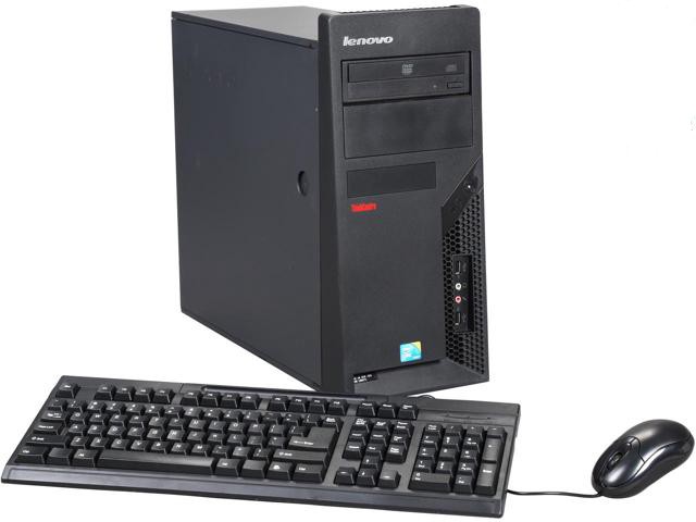 Calculator LENOVO Thinkcentre M58e Tower, Intel Core 2 Quad Q9300 2.5GHz, 4GB DDR3, 250GB SATA, DVD-ROM