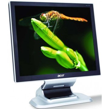 Monitor Acer AL1951 LCD, 19 Inch, 1280 x 1024, VGA, DVI, Difuzoare integrate, Second Hand