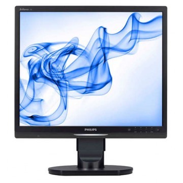 Monitoare LCD Philips 19S1, 19 inch, 1280 x 1024, 5 ms, 16.7 milioane, VGA, DVI, USB, Second Hand