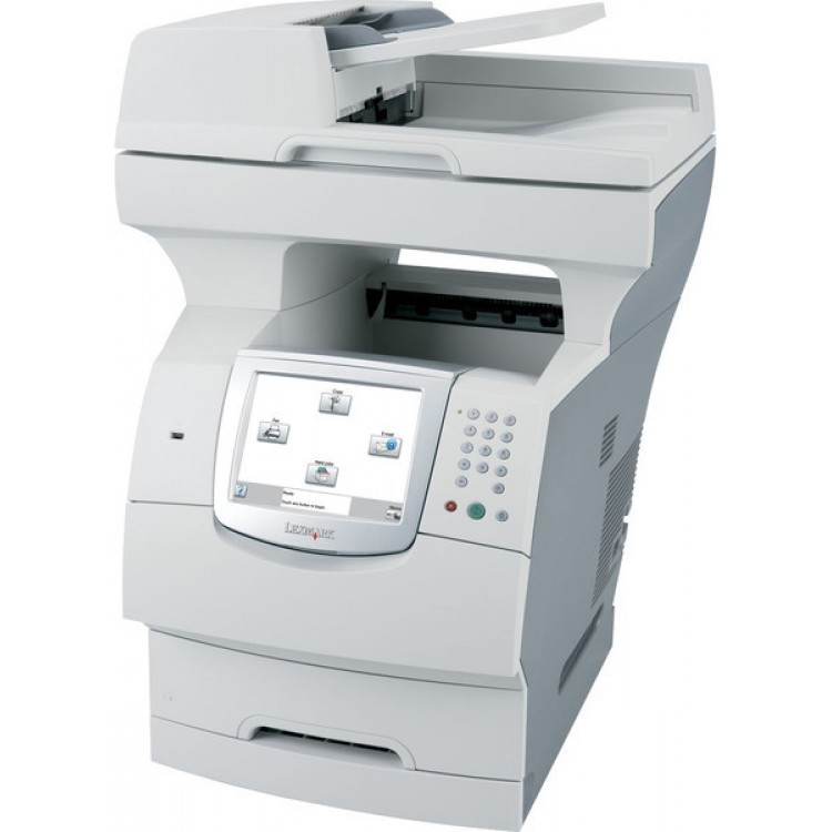 Multifunctionale Second Hand Laser Lexmark X644e, Scanner, Copiator, Fax, Imprimanta, Usb, Retea