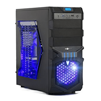 Calculator Gaming Intel Core I5-4460 3.2Ghz, 8GB DDR3, 1TB, GeForce GT 730 2GB DDR3, FARA OPTIC, Windows 10 Pro