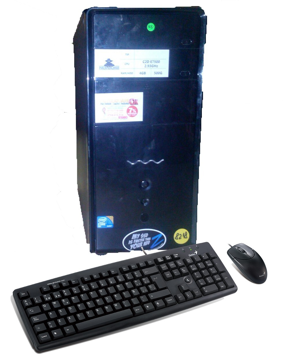 Computer NoName Tower, Intel DC E5400 2.70GHz, 2Gb DDR2, 160Gb, DVD