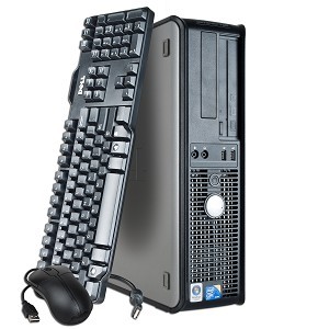 Calculator  Dell Optiplex 780 Desktop, Intel Quad Core Q9400 2.66GHz, 4GB DDR3, 250GB SATA, DVD-RW 