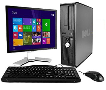 PACHET Calculator Dell Optiplex 780, Desktop, Intel Core 2 Quad Q8300 2.5Ghz, 4Gb DDR3, 250Gb SATA, DVD-RW,  cu Monitor LCD