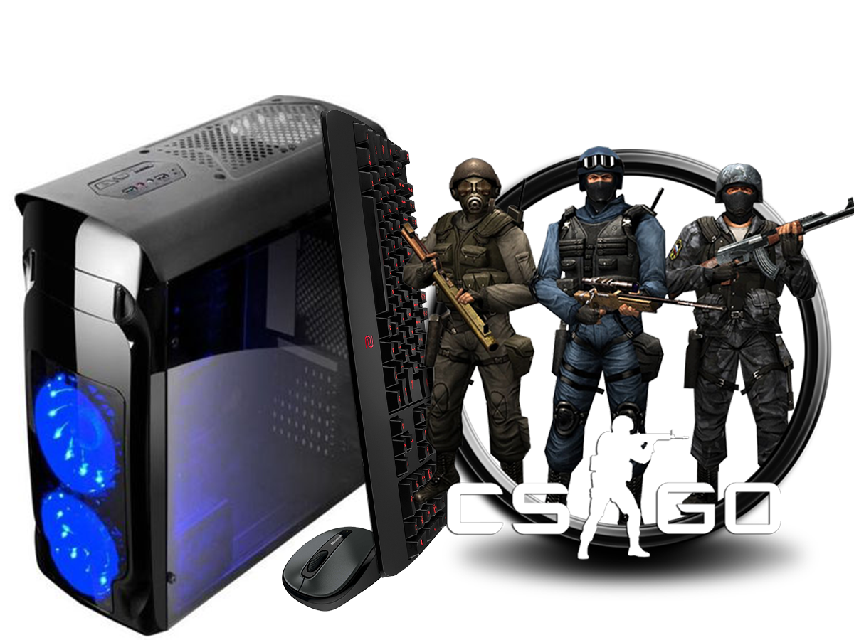 Calculator Gaming Fortnite Tower Intel Core i3-4130 3,40GHz , 8Gb DDR3, 500 GB HDD Placa video R7 370 OC NITRO, 4GB GDDR5, 256-bit - GTA5, CS-GO, Fortnite
