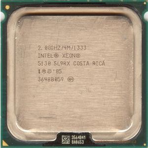 Procesor Intel Xeon Dual Core 5130, 2000Mhz, 64-bit, Socket LGA771, 1333Mhz FSB