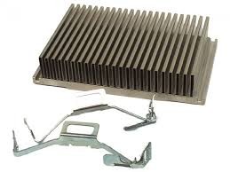 Radiator Dell 0Y0001 + Clame prindere, compatibil cu servere DELL 1750