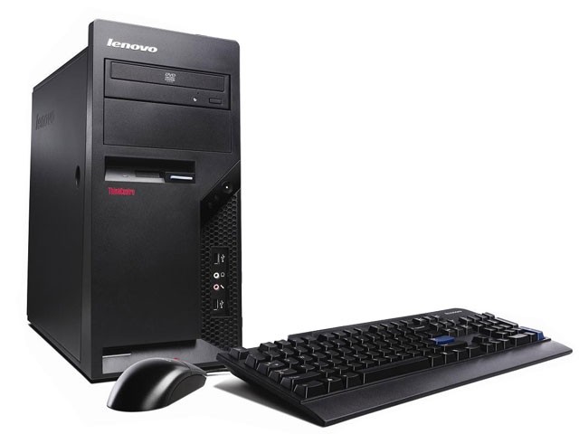 PC Lenovo Thinkcentre M58p minitower, Intel Core2Quad Q9400, 2.66Ghz, 4Gb DDR3, 250Gb HDD, DVD-RW