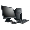 Pachet PC+LCD Lenovo M57 Tower, Intel Dual Core E2180, 2.0Ghz, 2Gb DDR2, HDD 80Gb SATA, DVD-ROM