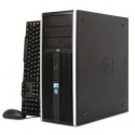Unitate Second Hand HP Elite 8000 Tower, Intel Core 2 Quad Q8200, 2.33Ghz, 4Gb DDR3, 250Gb SATA, DVD-ROM