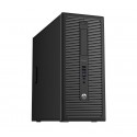 Calculator refurbished HP EliteDesk 800 G1 I5-4570 3.20GHz 4GB DDR3 HDD 500GB SATA DVD-RW Tower Soft Preinstalat Windows 10 Professional