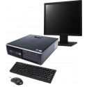 Pachet PC+LCD HP Compaq 6300 Pro Desktop, Intel Core i3-3220 3.30GHz, 4Gb DDR3, 250Gb HDD, DVD