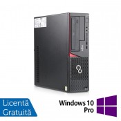Calculator Refurbished FUJITSU SIEMENS E720, Desktop, Intel Core i3-4130, 3.40GHz, 8GB DDR3, 500GB SATA, DVD-ROM + Windows 10 Pro