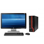 Pachet PC+LCD Gateway D510G SFF, Intel Core 2 Duo E8400 3.0GHz, 4Gb DDR3, 250Gb SATA, DVD-RW