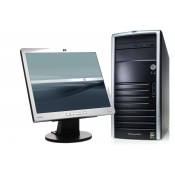 Pachet PC sh Hp Proliant ML110 Intel Xeon 3065 2,33Ghz Dual Core, 2GB DDR2 ECC, 160GB HDD SATA cu monitor LCD