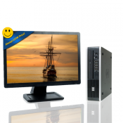 Pachet PC+LCD HP 6000 Pro Desktop, Intel Core I5-2400 3.1Ghz, 4Gb DDR3, 500Gb, DVD
