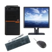 Pachet PC+LCD Gateway DT55 Tower, AMD Athlon II X2 255 3.10GHz , 4Gb DDR3 , 500Gb SATA , DVD-RW