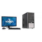 Pachet PC+LCD Viglen Genie Gaming Tower, Core I5-4590S 3,30 Ghz, 8GB, 500GB SATA,DVD  Nvidia GTX640 2GB