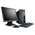 Pachet PC+LCD Lenovo M57 Tower, Intel Dual Core E2180, 2.0Ghz, 2Gb DDR2, HDD 80Gb SATA, DVD-ROM