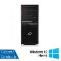Calculator Refurbished Fujitsu Celsius W410, Tower, Intel Core i5-2400, 3.10Ghz, 4GB DDR3, 320GB SATA, DVD-ROM + Windows 10 Home