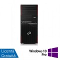 Calculator Refurbished Fujitsu Celsius W410, Tower, Intel Core i5-2400, 3.10Ghz, 4GB DDR3, 320GB SATA, DVD-ROM + Windows 10 Pro
