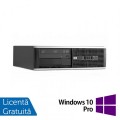 Calculator Refurbished HP 8300 SFF, Intel Core i3-2120 3.3 Ghz, 4GB DDR3, 500GB, DVD-RW + Windows 10 Pro